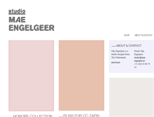 Tablet Screenshot of mae-engelgeer.nl